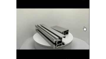 solar Aluminum Extrusion solar mounting rail