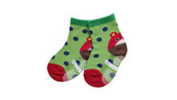Polka Dot Animal Grips Non-Skid Indoor Trampoline Park Socks1
