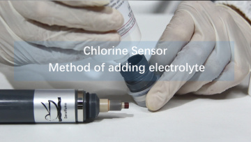 Adding The Electrolyte of The Chlorine Sensor