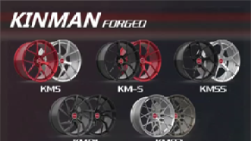 Kinman Customizes Forged Wheels from 1 pair