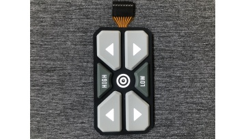 Silicone rubber circuit membrane switch 