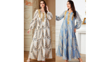 Elegant Sequin Embroidered Abaya Dubai Muslim Modest Gown Luxury Arabic Islamic Kaftan Party Robe for Women1