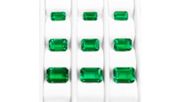 Lab Grown Green Emeralds Loose Gemstones for Gemstone Jewelry1