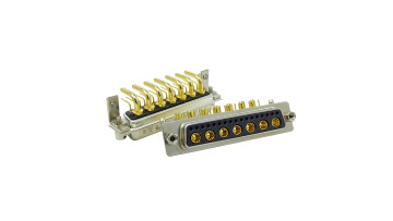 Bending 24W7 d sub connector