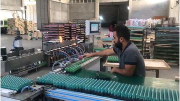 Turkish customer uses a lighter to automatically adjust the flame size machine