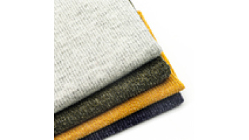 Good Quality 88%polyester 8%rayon 4%spandex Coarse Yarn Dyed Knit Rib Sweater Fabric1