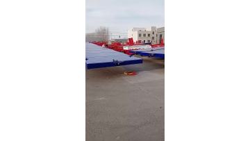 Container Flatbed Semi-Trailer