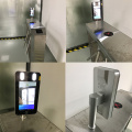 7Inch Android Dynamic Face Turnstile Time Recording for Company Office Apartment Shopping Mall Building Gate Security Entrance