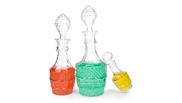 DCT-20 21 22 glass decanter
