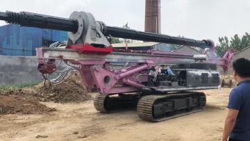 Pile driver wireless control video