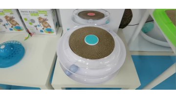 Upgrades Anti-Stucking Head Plastic Pet Roller Tracks 3 Level Turntable Tower Ball Games for Cat Toy1