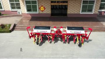 8-row disc pneumatic precision seeder