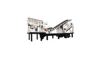 Mobile Stone Crusher with VSI Sand Making Machine and Vibrating Screen1