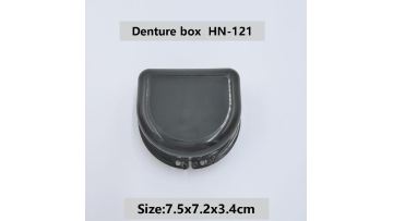 Plastic Portable Ventilation Dental Orthodontic Retainer Case  With Vent Holes1