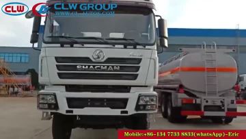 Shacman 6X4 20CBM Fuel Tanker Truck