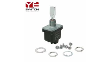 IP68 Momentary DPDT Toggle Switch with Flat Handle