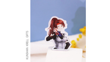 Acrylic Badge Pin Custom Cartoon Character Plastic Acrylic Tin Button Pin1