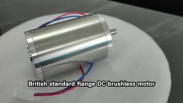 UK Standard Flange DC Brushless Motor