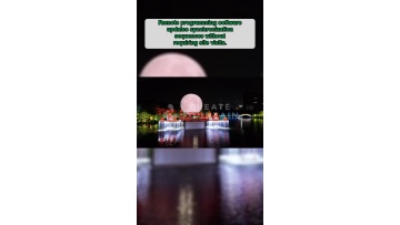 Glamping‑resort‑outdoor‑custom‑mini‑musical‑dancing‑fountain‑units‑building‑romantic‑night‑atmosphere‑for‑high‑end‑glamping‑tourism‑guest‑leisure‑experience‑demands