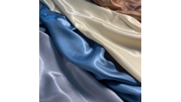 High Quality Fabric Luxury Silk Liquid Metallic Shinny Satin Fabric Reflective For Dress1