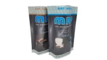 Custom design China manufacturer matte protein powder bags stand up zip lock pouch for whey protein1