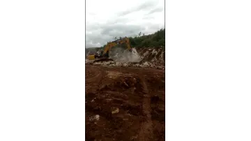 Side Type Hydraulic Breaker Jacket Hammer Rock Breaker Hydraulic Breaker1
