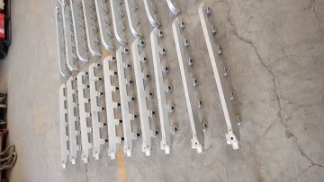 Wheel loader engine water diverter