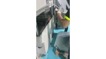 Window frame processing process