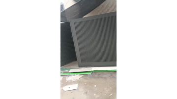 iron gate for stairs no bottom bar