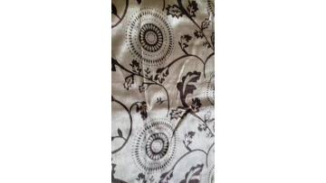warp knitting printed velvet