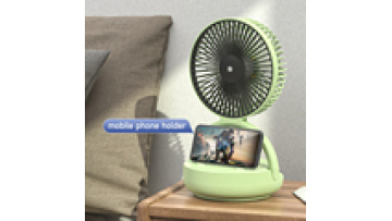 Rotating Fan Multifunction Led Folding Mobile Phone Holder High Speed Portable USB Rechargeable Mini Table Fan1