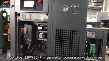 30HP 16Bar one piece air dryer