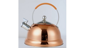 Golden mirror coated whistling kettle FH-550