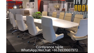 Simple conference table with socket 