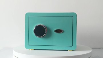 Home/hotel Small Safe Box Digital Password+ Key Carton with Foam Inside /one Carton One Wooden Frame with Strapping YB-RS30#1