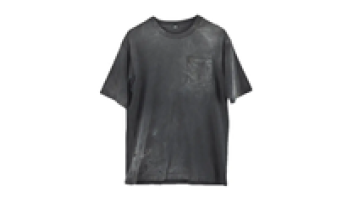 Acid Wash Vintage T shirt Streetwear hip hop  pocket heavy cotton t shirts with logo  drop shoulder oversized1