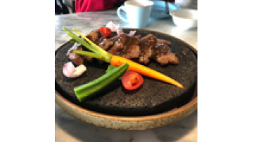 Lava Stone Cooking Grill Pan1
