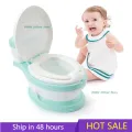 Baby Potty Children's Potty New Training Seat Baby Toilet Portable Backrest Urinal simulation Kids Toilet Trainer Bedpan