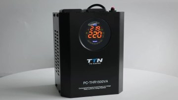 Relay Control 1500VA digital LED ac automatic Voltage Stabilizer/ regulator for Gas Boiler tv1