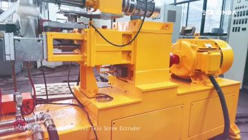 XINDA SHJ-50 Clamshell Barrel Twin Screw Extruder