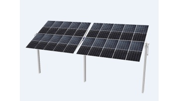Solar powered intelligent tracking bracket for ground support