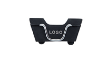 Leather Car Glasses Case with Sunvisor Clip1