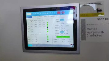 Tricot machine TYHM3-290'' Running in ITMA AISA 20