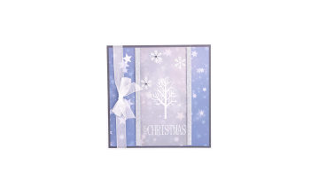 Christmas luxury Handmade Greeting Card