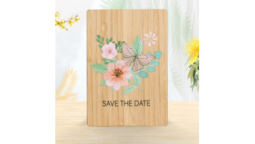 Butterfly Bamboo Save the Date Card