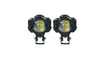 High Quality Motorcycle Auxiliary Light Headlights White Yellow Adjusted Light Accessories1