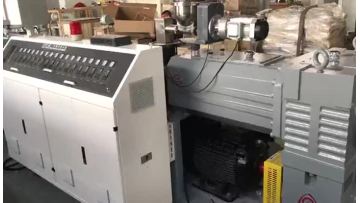50-110mm dual PVC pipe making machine 