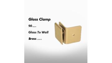 SVA-B030C Heavy Duty Shower Door Glass Holder Clamp for Wall to Glass
