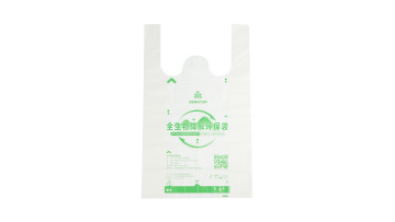 Degradable plastic bag