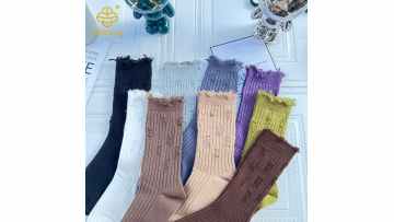 Korean version of hole socks, high tube socks, college style